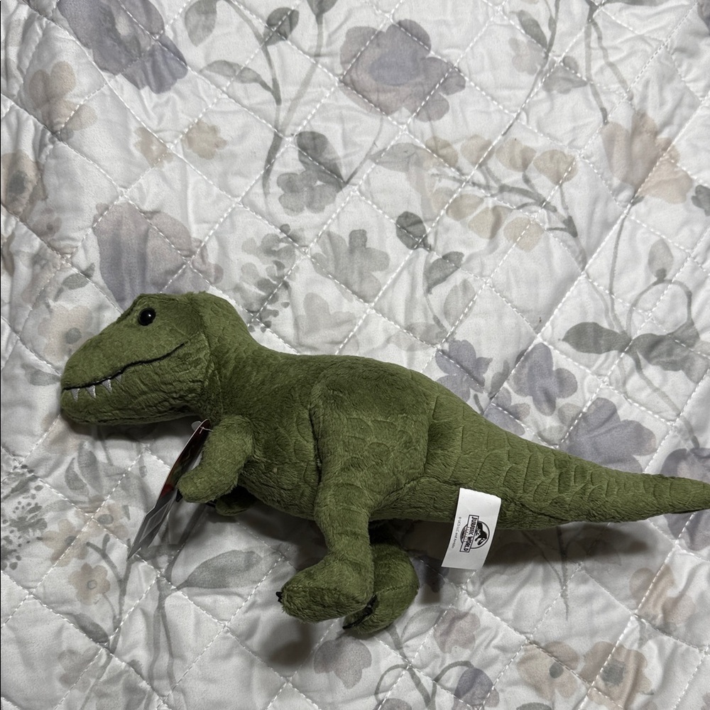 Green Dinosaur Stuffed Animal Toy